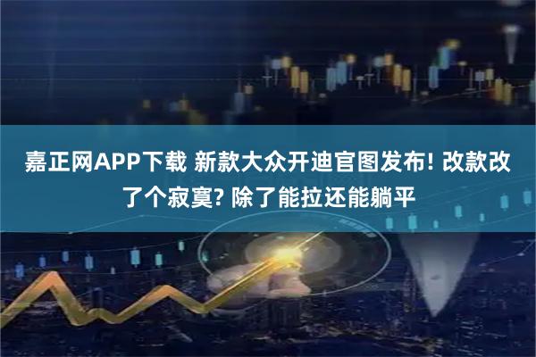 嘉正网APP下载 新款大众开迪官图发布! 改款改了个寂寞? 除了能拉还能躺平